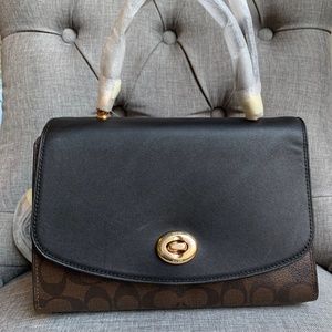 Tilly Top Handle Satchel With Signature Canvas